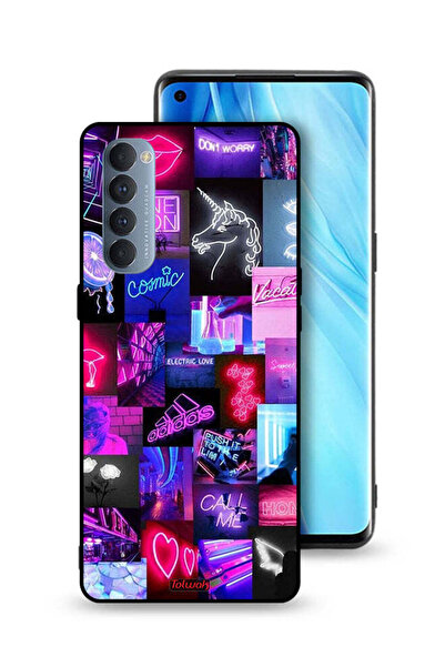 Tolwak غطاء حماية لهاتف Oppo Reno4 Pro 4G - رسوم متحركة