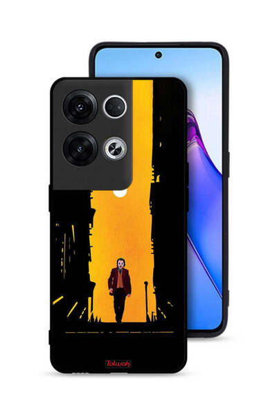 Tolwak غطاء حماية Oppo Reno8 Pro Plus 5G بتصميم جوكر، عمل فني رقمي تجريدي