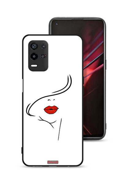 Tolwak غطاء حماية Oppo K9x بتصميم وجه فتاة