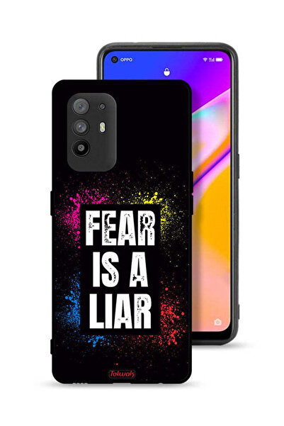 Tolwak غطاء حماية لهاتف Oppo A95 5G - الخوف كاذب