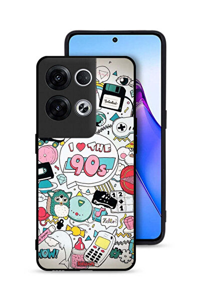Tolwak غطاء حماية لهاتف Oppo Reno8 Pro Plus 5G - أحب التسعينيات