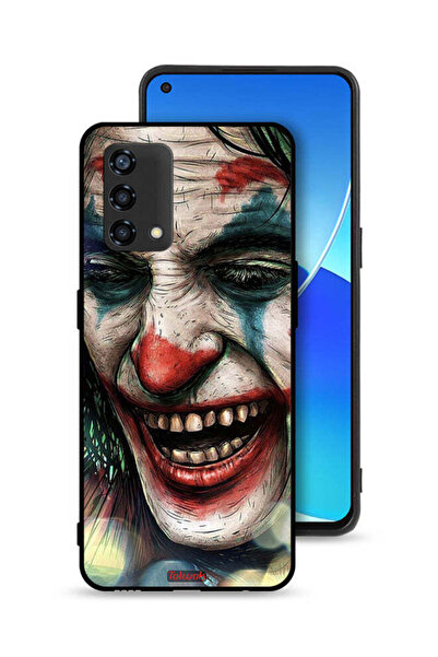 Tolwak غطاء حماية لهاتف Oppo Reno6 Lite بوجه الجوكر الضاحك