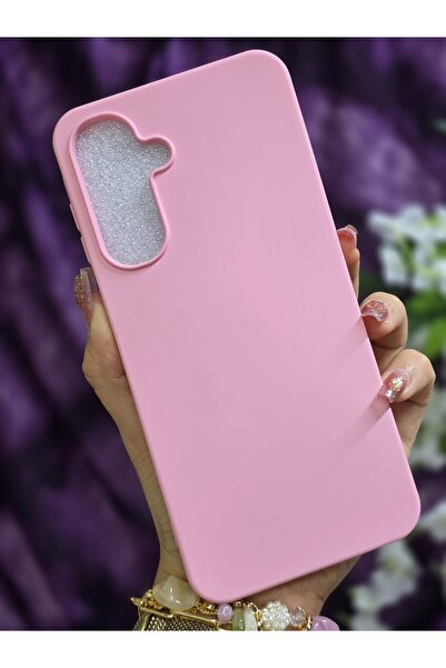 Magic Ring Samsung Galaxy A16 Uyumlu İçi Kadife Pembe Telefon Kılıfı