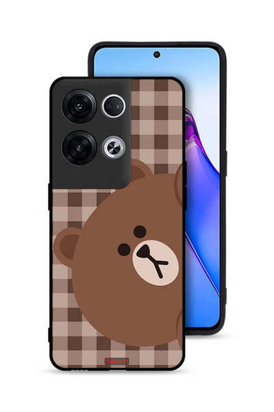 Tolwak غطاء حماية لهاتف Oppo Reno8 Pro Plus 5G بتصميم دب تيدي