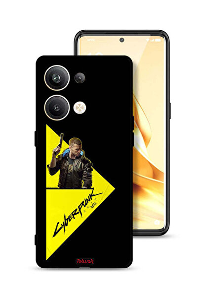 Tolwak غطاء حماية لهاتف Oppo Reno9 Pro Plus 5G - Cyberpunk 2077