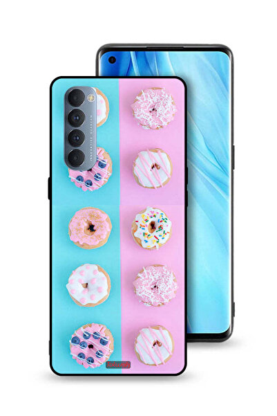 Tolwak Oppo Reno4 Pro 4G Protective Case Cover Heather Donuts