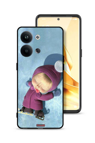 Tolwak غطاء حماية لهاتف Oppo Reno9 5G بتصميم دمية لطيفة