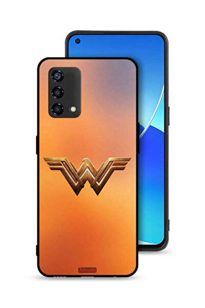 Tolwak غطاء حماية لهاتف Oppo A95 4G ​​بشعار Wonder Women