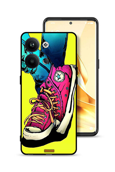 Tolwak غطاء حماية لهاتف Oppo Reno9 Pro 5G بتصميم حذاء من القماش