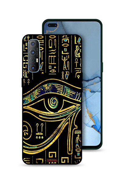 Tolwak غطاء حماية لهاتف Oppo Reno3 Pro 4G بتصميم عين فنية