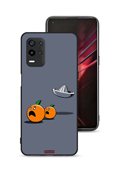 Tolwak غطاء حماية Oppo K9x بتصميم فني رقمي بسيط وفكاهي