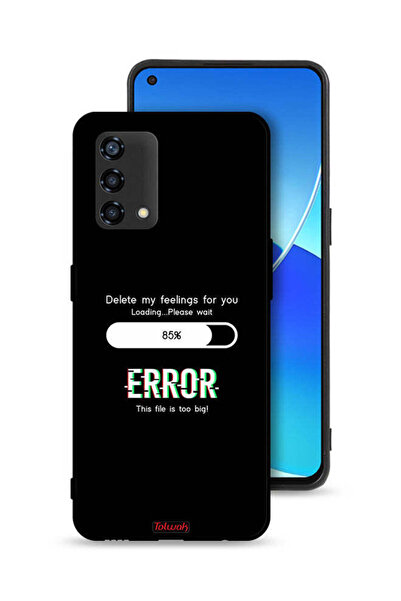 Tolwak جراب حماية لهاتف Oppo Reno6 Lite - احذف مشاعري تجاهك