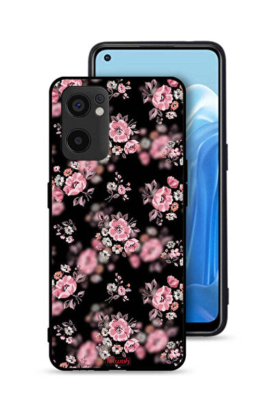 Tolwak غطاء حماية لهاتف Oppo Reno7 SE 5G بنقشة زهور بورتريه