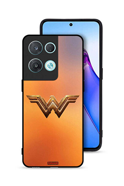 Tolwak غطاء حماية لهاتف Oppo Reno8 Pro 5G بشعار Wonder Women