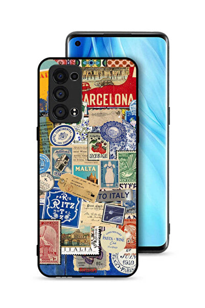 Tolwak ملصقات غطاء حماية لهاتف Oppo Reno6 Pro Plus 5G لمدن مختلفة