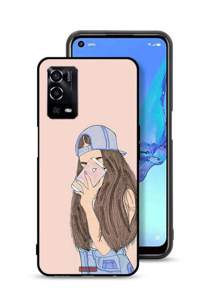 Tolwak غطاء حماية لهاتف Oppo A55 4G لالتقاط صور سيلفي