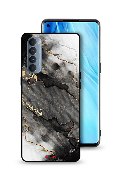 Tolwak غطاء حماية لهاتف Oppo Reno4 Pro 4G بلون رخامي لامع