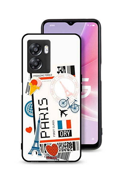 Tolwak غطاء حماية لهاتف Oppo A57 5G - ملصق باريسي