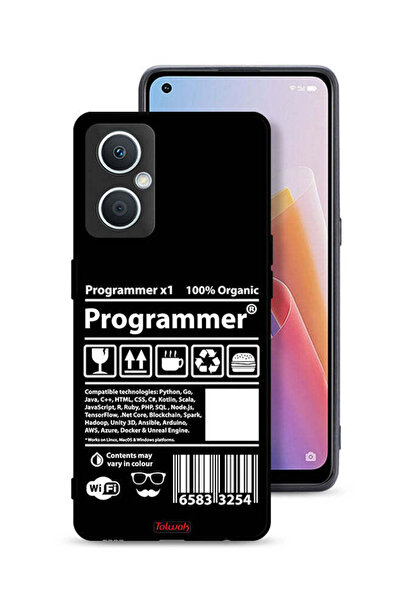 Tolwak غطاء حماية وملصق مبرمج لهاتف Oppo A96 5G (الصين)