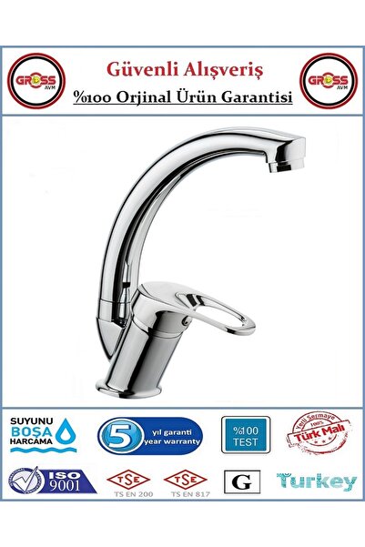 ŞENPRES Hilal Mix Sink Faucet - 40mm Cartridge - 2 Year Warranty - Product