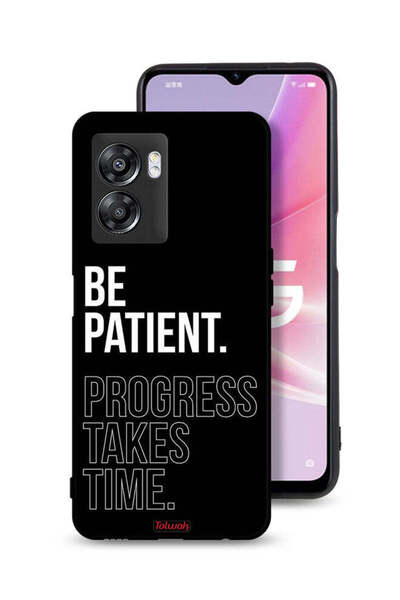 Tolwak غطاء حماية Oppo A57 5G كن صبورًا فالتقدم يستغرق وقتًا