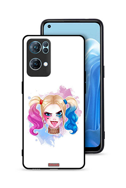 Tolwak غطاء حماية لهاتف Oppo Reno7 Pro 5G برسومات هارلي كوين