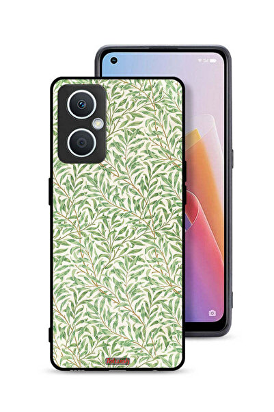 Tolwak غطاء حماية لهاتف Oppo A96 5G (الصين) بنمط غصن الصفصاف الشهير