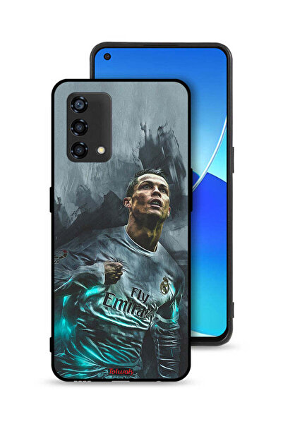 Tolwak غطاء حماية Oppo Reno6 Lite برسومات كريستيانو رونالدو