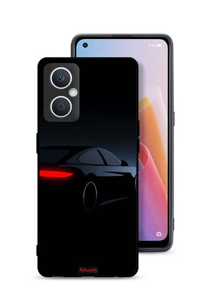 Tolwak غطاء حماية لهاتف Oppo A96 5G (الصين) - لون السيارة الداكنة