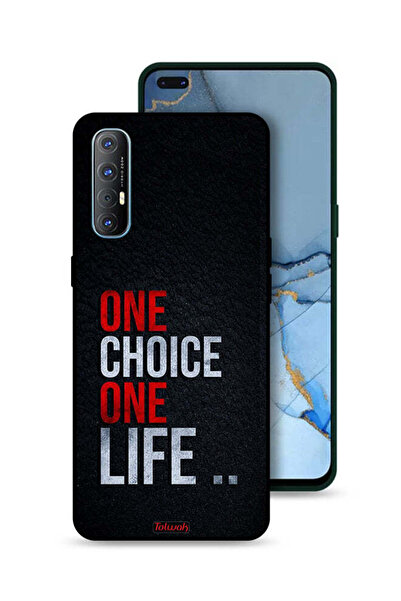 Tolwak غطاء حماية لهاتف Oppo Reno3 Pro 4G - اختيار واحد، حياة واحدة