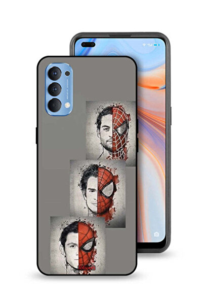 Tolwak غطاء حماية لهاتف Oppo Reno4 4G برسومات سبايدر مان