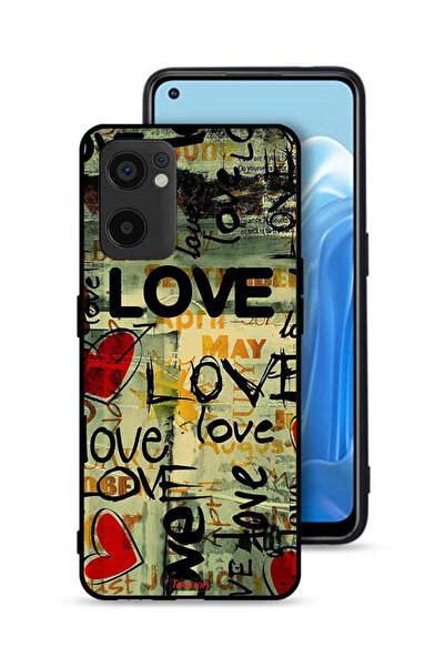 Tolwak غطاء حماية لهاتف Oppo Reno7 SE 5G - علامات حب