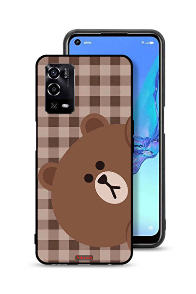 Tolwak غطاء حماية لهاتف Oppo A55 4G بتصميم دب تيدي