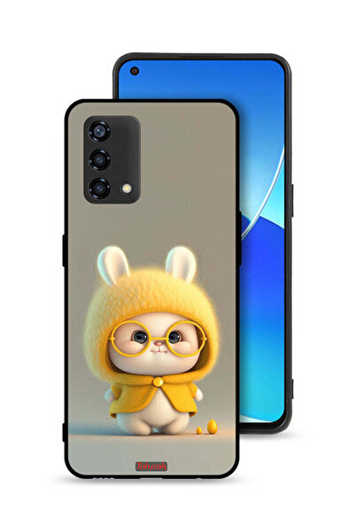 Tolwak غطاء حماية لهاتف Oppo Reno6 Lite - أرنب صغير