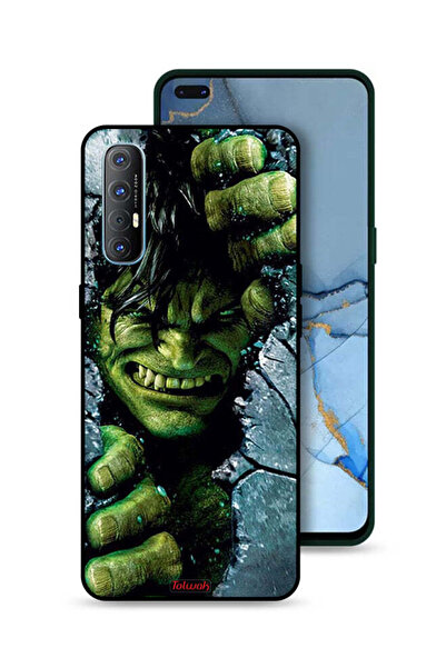 Tolwak غطاء حماية لهاتف Oppo Reno3 Pro 4G - هالك المذهل