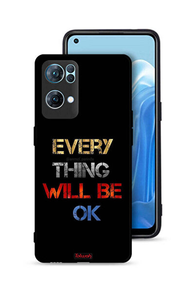 Tolwak غطاء حماية لهاتف Oppo Reno7 Pro 5G كل شيء سيكون على ما يرام