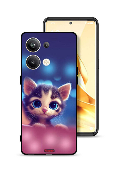 Tolwak غطاء حماية لهاتف Oppo Reno9 Pro Plus 5G بتصميم قطة صغيرة