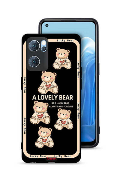 Tolwak غطاء حماية لهاتف Oppo Reno7 5G بتصميم دب جميل