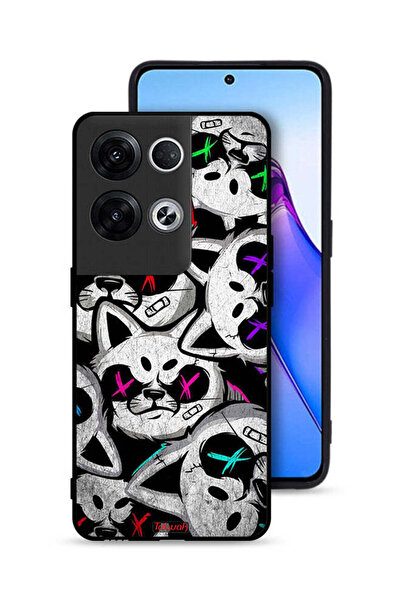 Tolwak غطاء حماية لهاتف Oppo Reno8 Pro Plus 5G بنقشة قطط مارشميلو