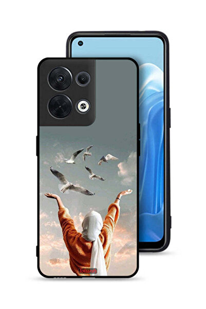 Tolwak غطاء حماية لهاتف Oppo Reno8 5G بتصميم طيور تحلق