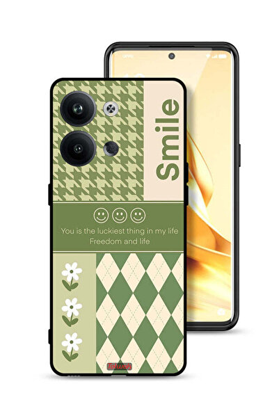 Tolwak غطاء حماية لهاتف Oppo Reno9 Pro 5G الابتسامة هي أسعد شيء في حياتي