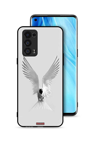 Tolwak غطاء حماية لهاتف Oppo Reno6 Pro Plus 5G بأجنحة