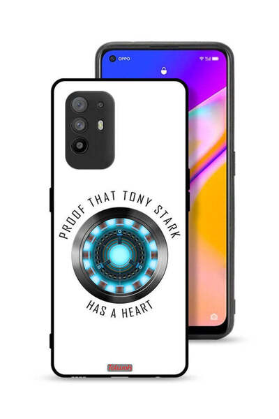 Tolwak غطاء حماية لهاتف Oppo A95 5G دليل على أن توني ستارك لديه قلب