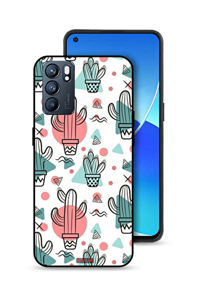 Tolwak غطاء حماية لهاتف Oppo Reno6 5G بلون الصبار