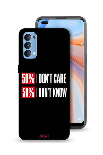 Tolwak غطاء حماية لهاتف Oppo Reno4 4G لا يهمني