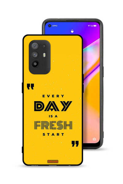 Tolwak غطاء حماية لهاتف Oppo F19 Pro Plus 5G كل يوم هو بداية جديدة