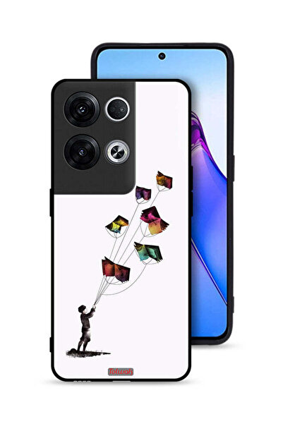 Tolwak غطاء حماية لهاتف Oppo Reno8 Pro Plus 5G بتصميم كتاب الطائرات الورقية
