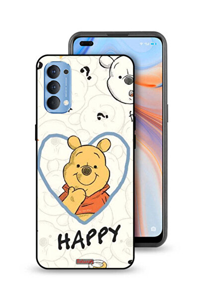 Tolwak غطاء حماية لهاتف Oppo Reno4 4G بتصميم دب باباي