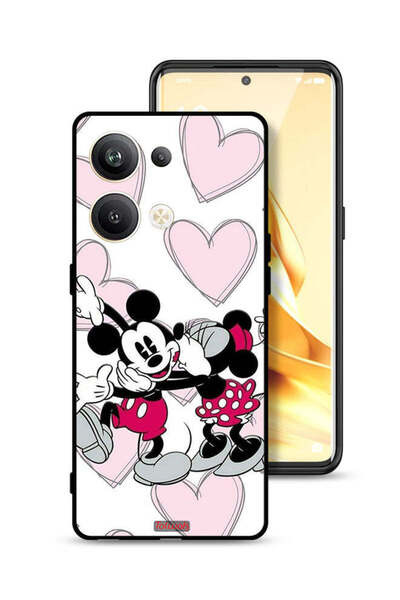 Tolwak غطاء حماية لهاتف Oppo Reno9 Pro Plus 5G بتصميم عناق ميكي ماوس