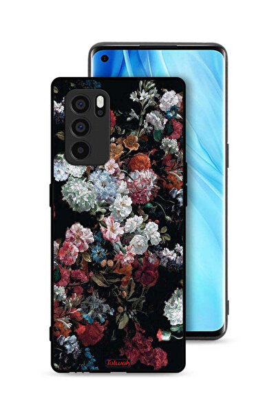 Tolwak غطاء حماية لهاتف Oppo Reno6 Pro 5G بنقشة الورود العتيقة